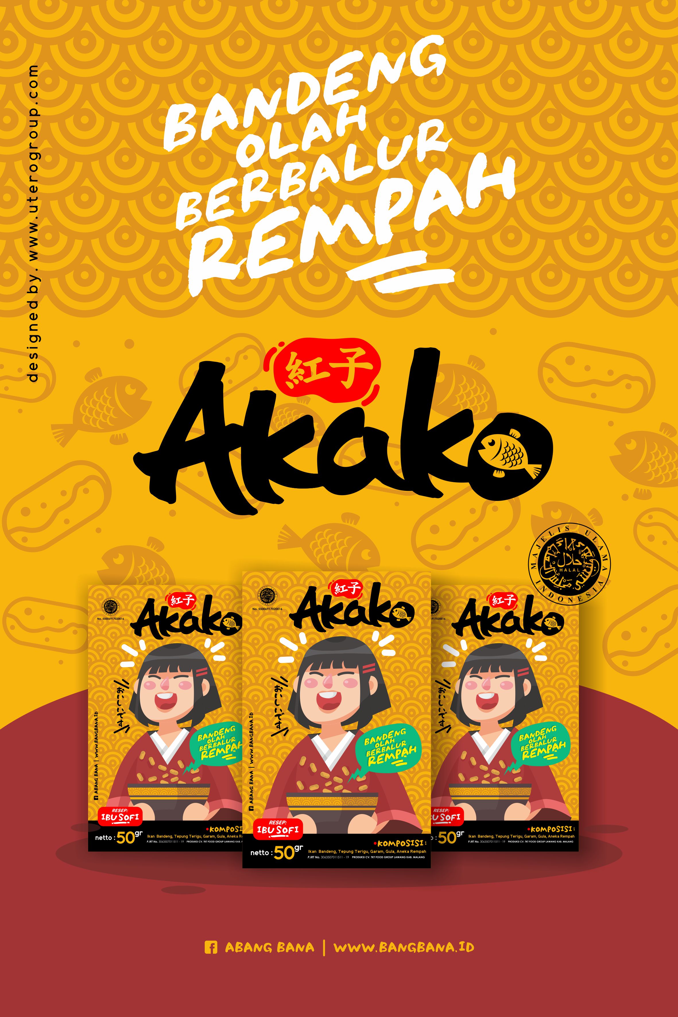 akako packaging design