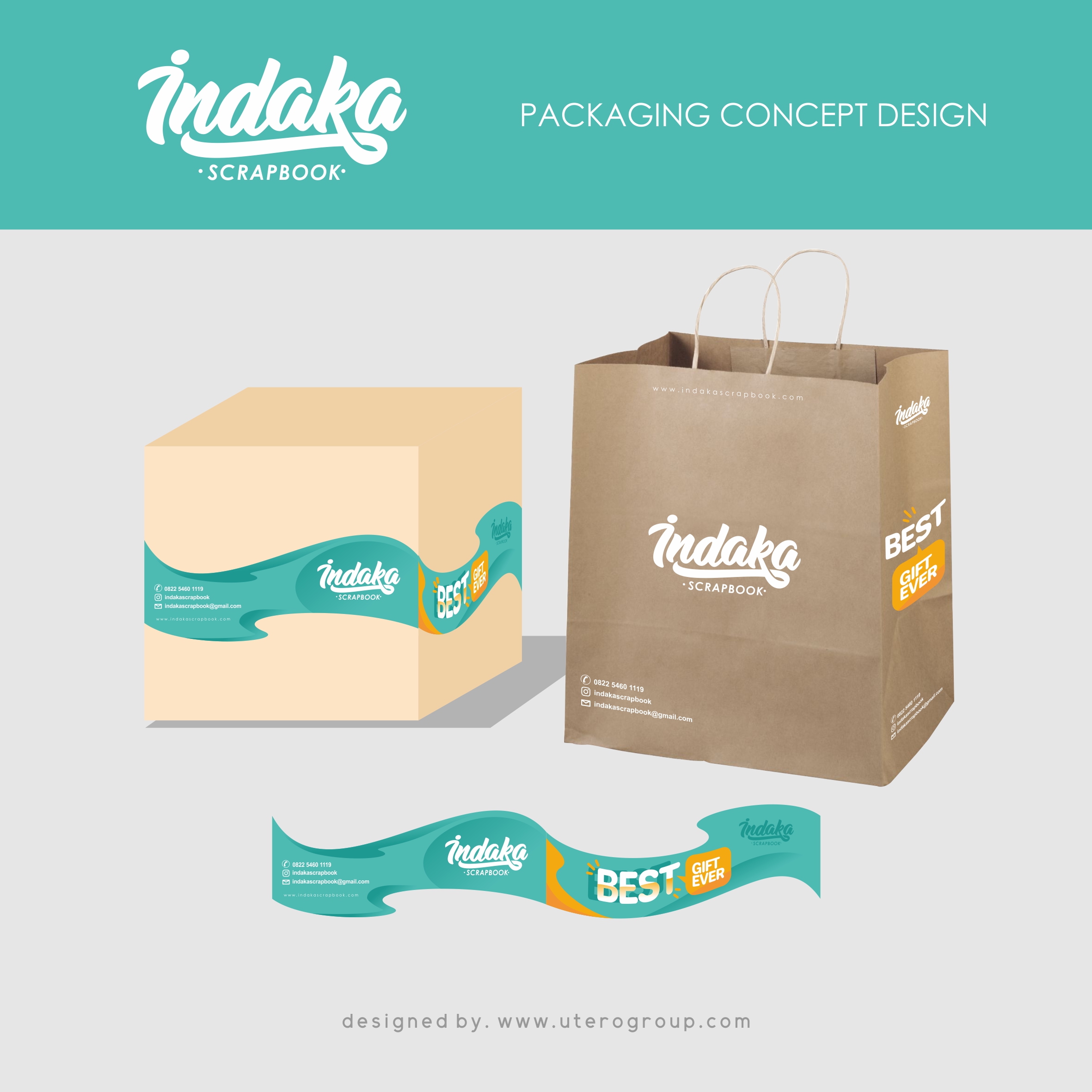 indaka scrapbook packaging