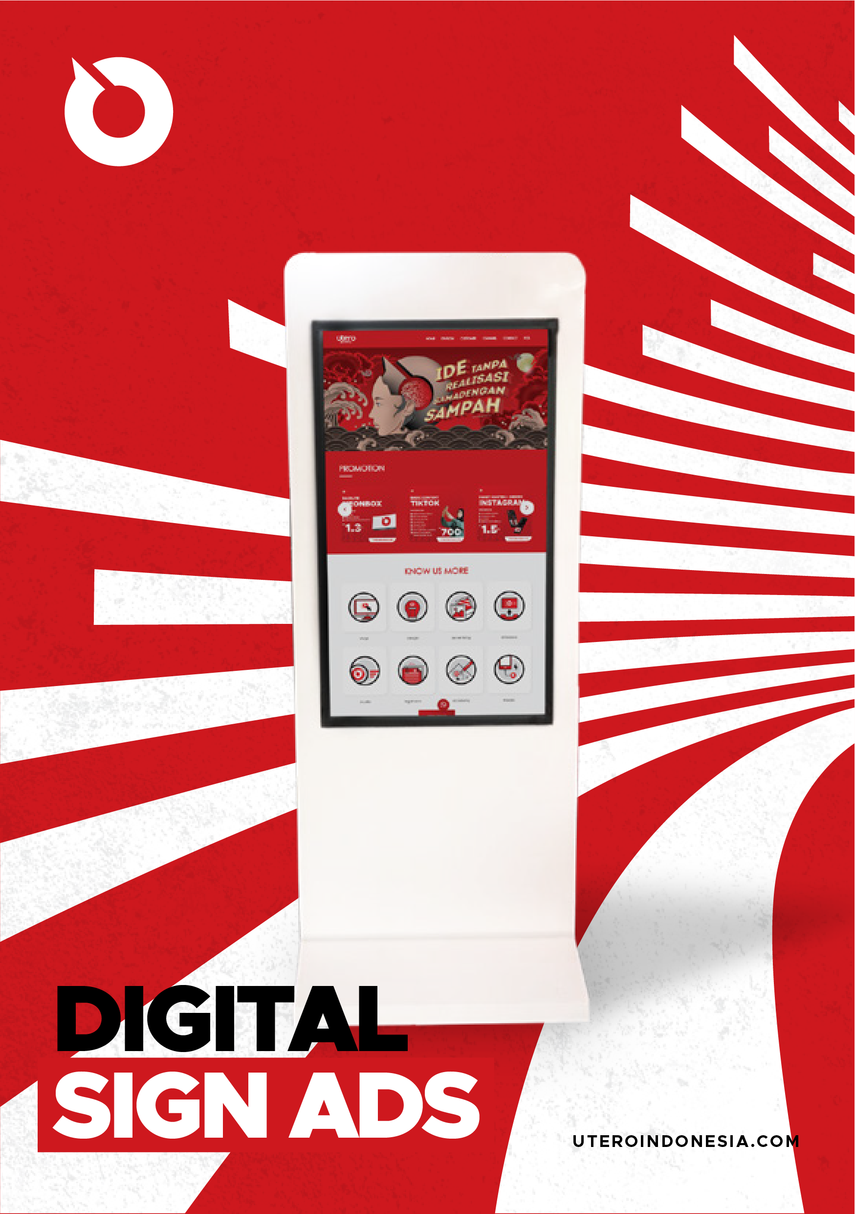 BERGERAK MAJU MENUJU MASA DEPAN DENGAN INOVASI TERBARU DIGITAL SIGNAGE