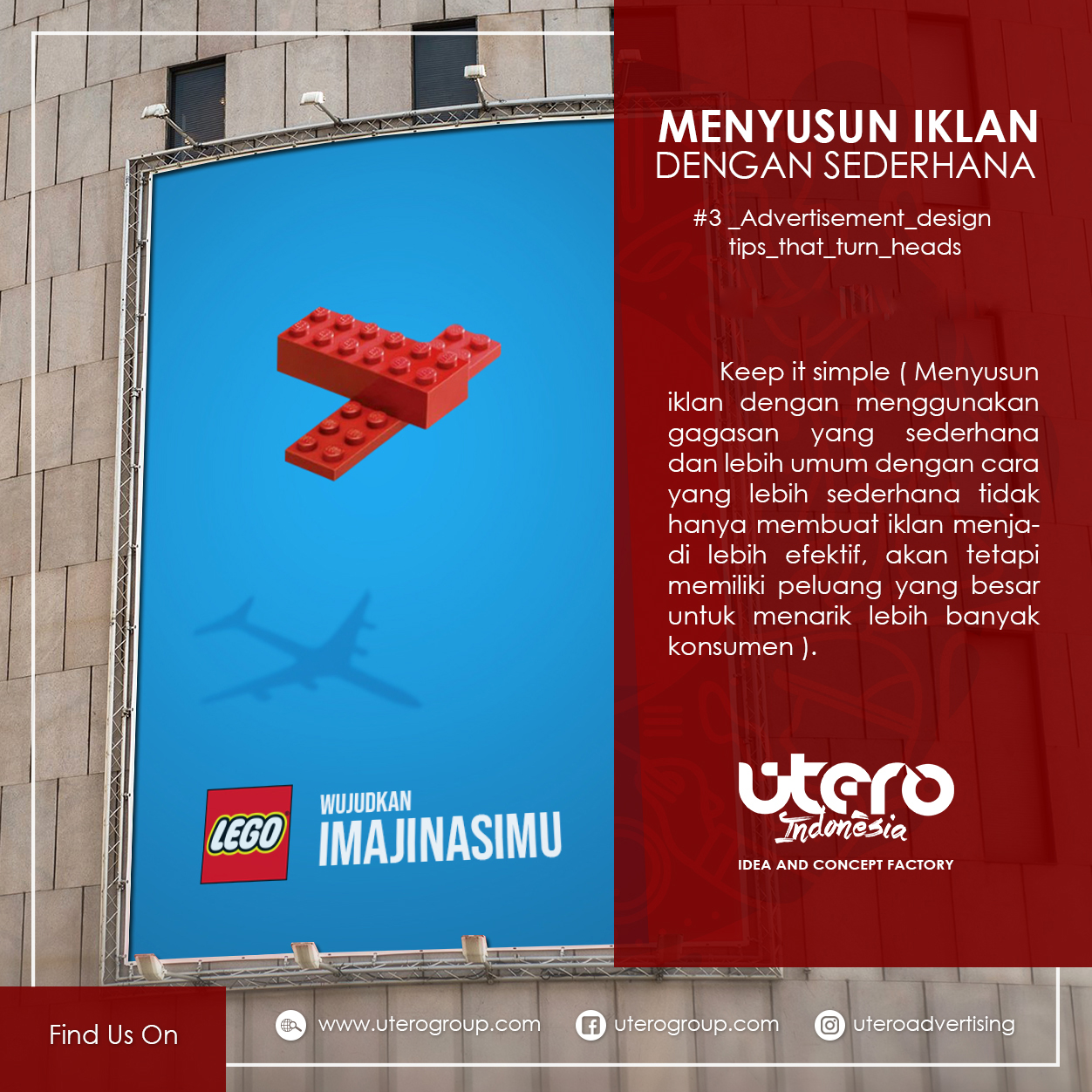 Ciptakan Gagasan Sederhana Dalam Iklan