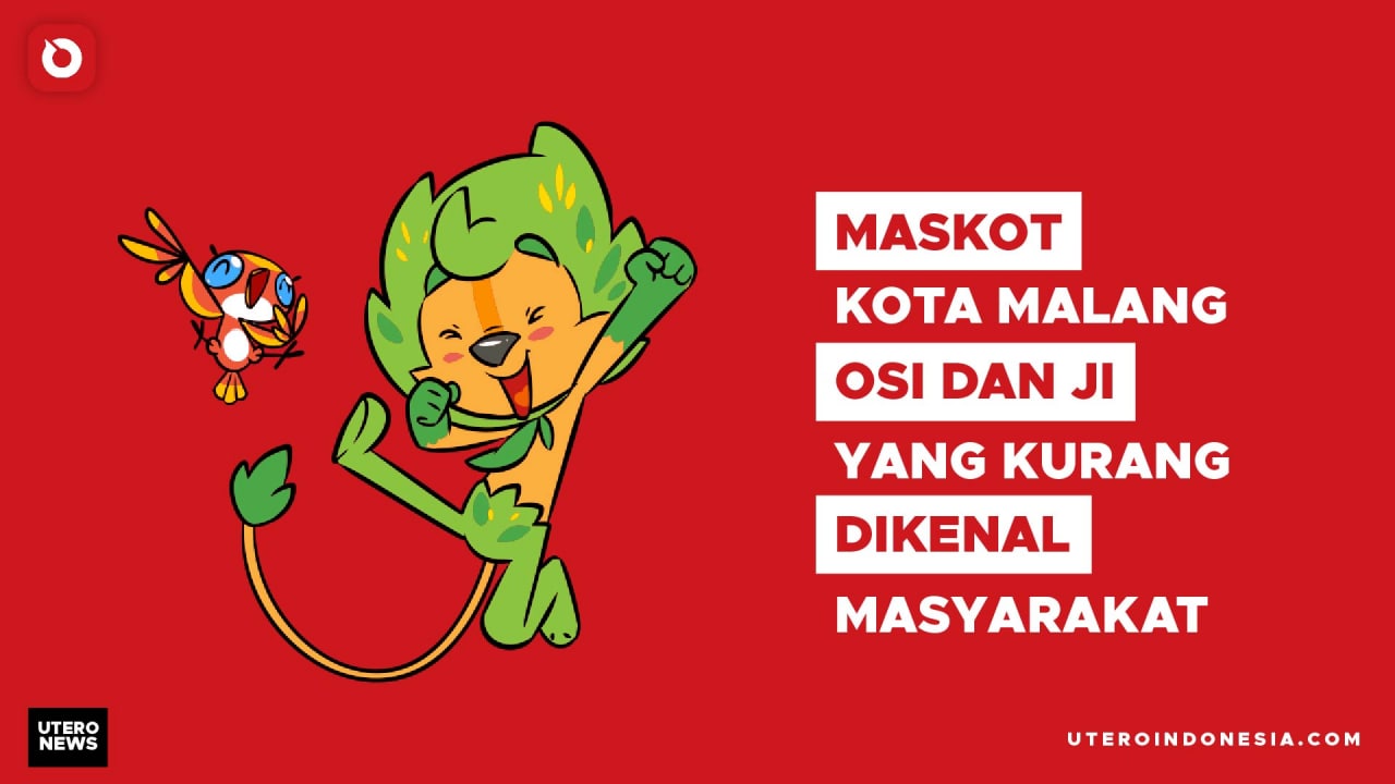 MASKOT KOTA MALANG OSI DAN JI YANG KURANG DIKENAL MASYARAKAT
