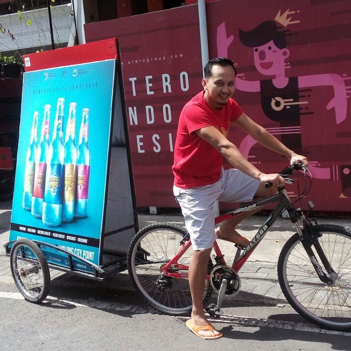 Gowes sekaligus Beriklan Lewat Media Promosi Pobike