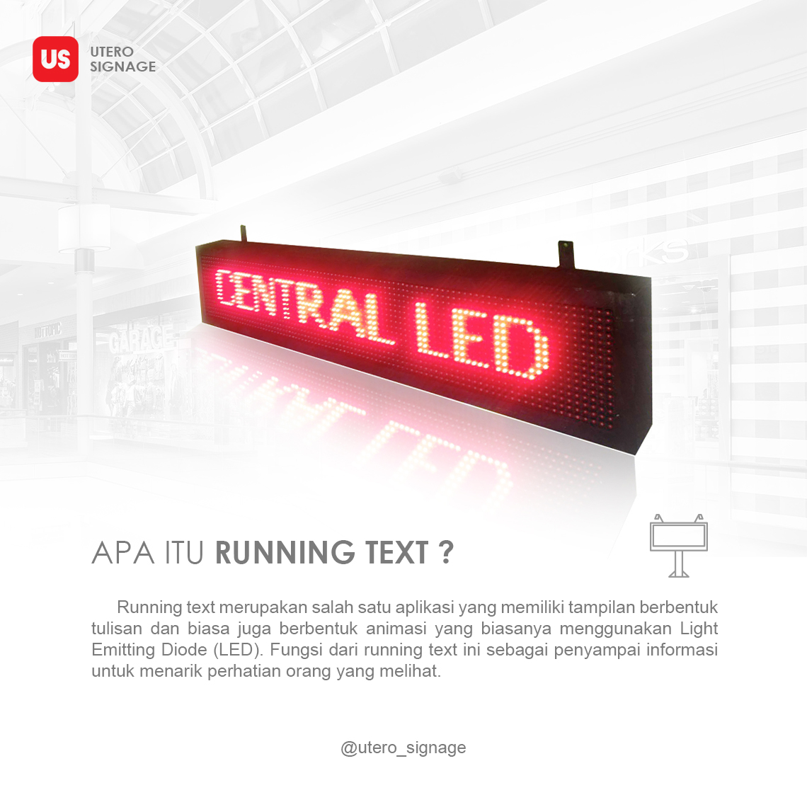 RUNNING TEXT