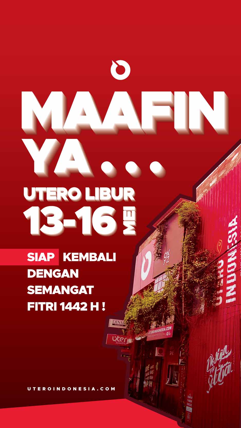 MAAF YAA... UTERO TUTUP..