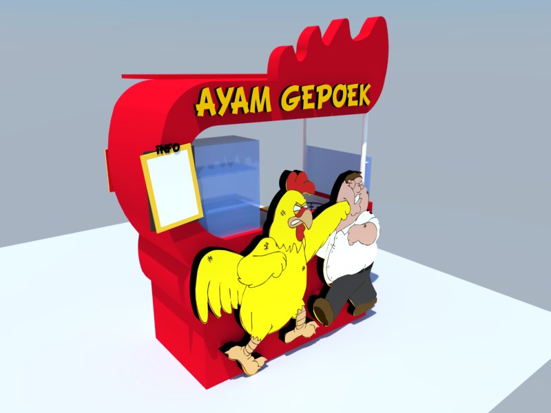 ayam gepok