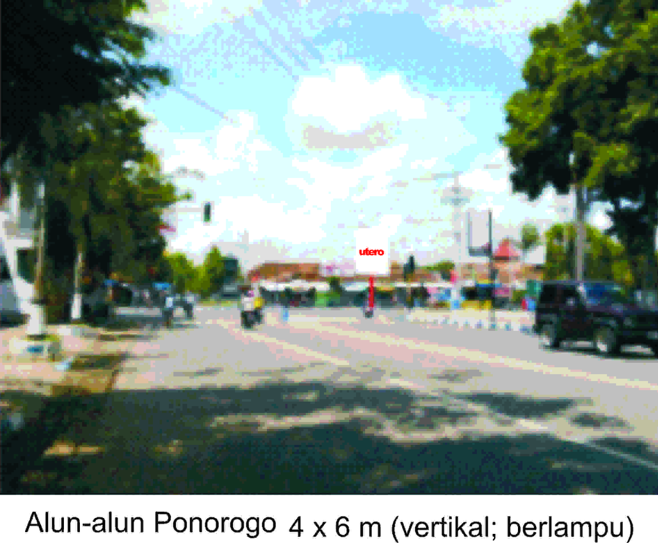 bilboard Alun-alun Ponorogo