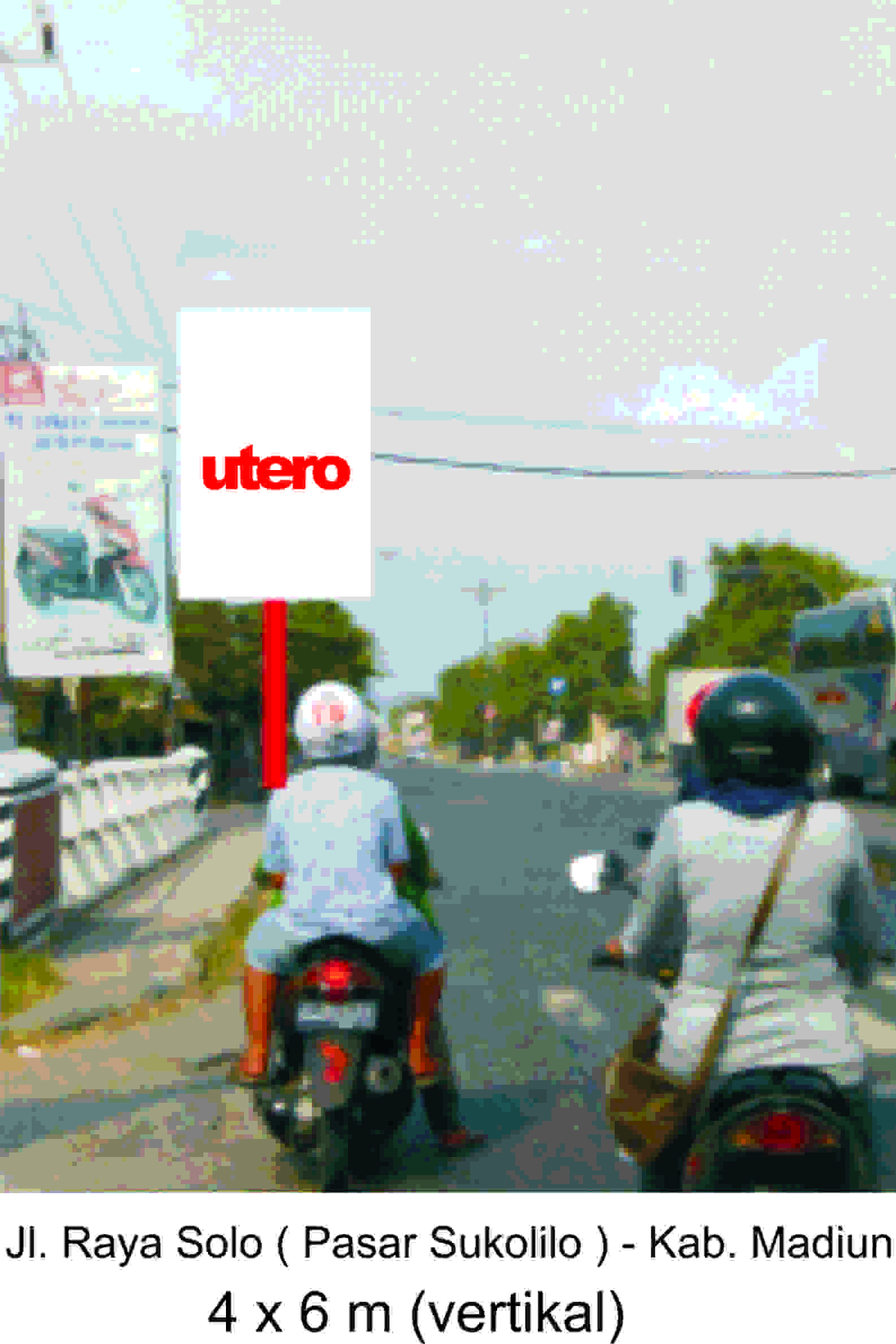 bilboard Raya Solo ( Pasar Sukolilo ) - Kab. Madiun
