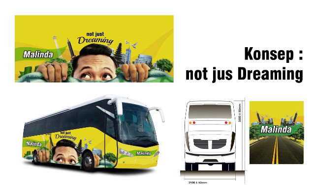 branding bus malinda