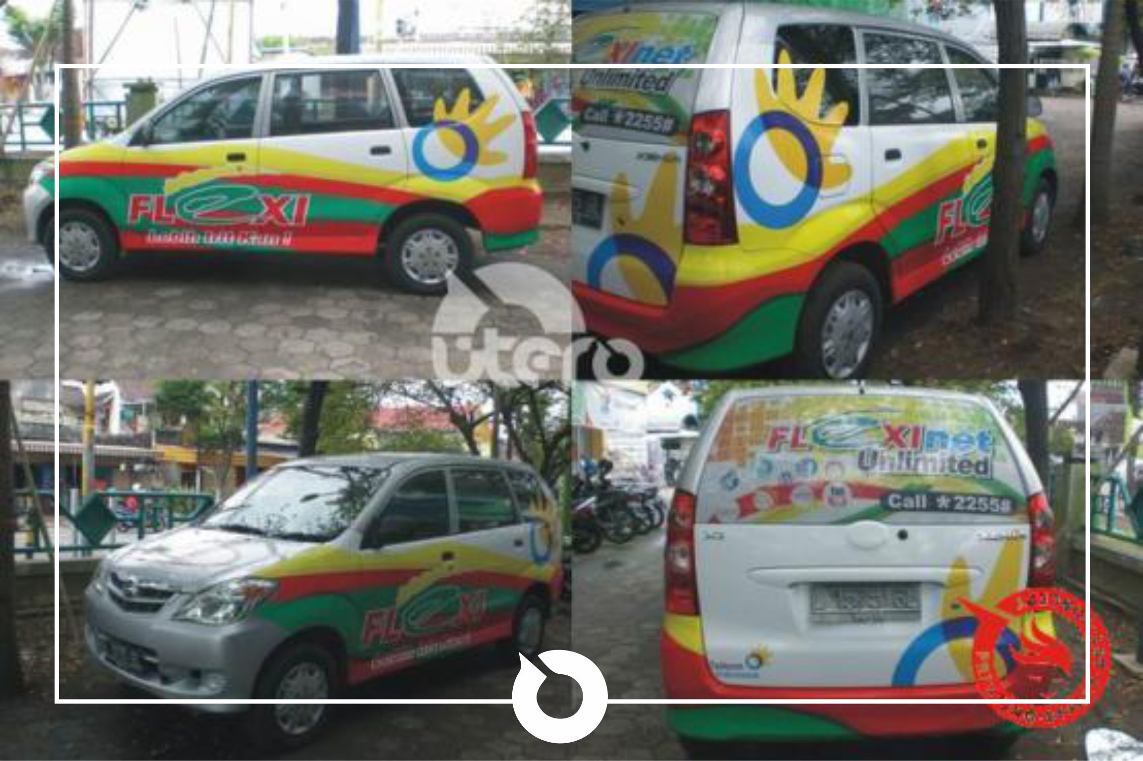 Branding mobil flexi