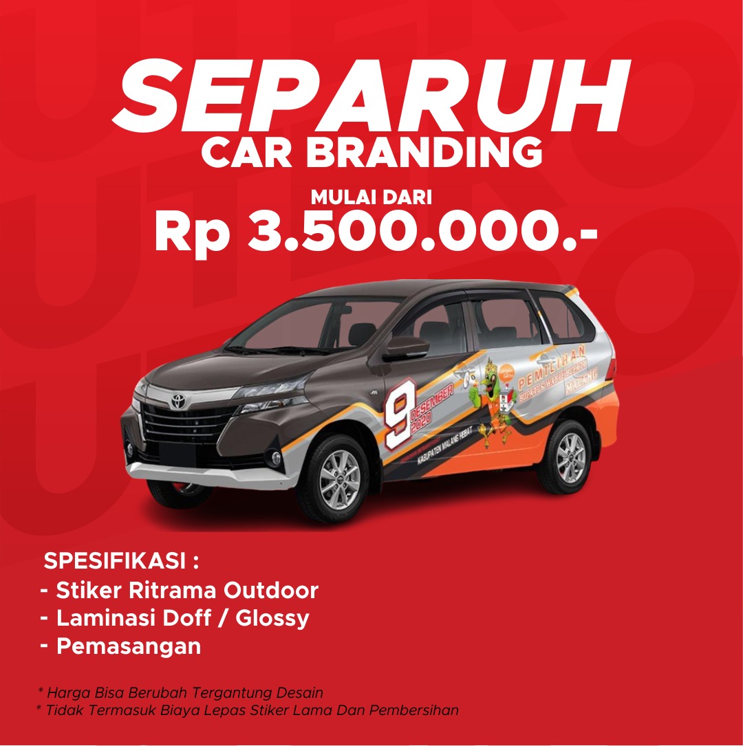 BRANDING MOBIL SEPARUH TERBARU 2024