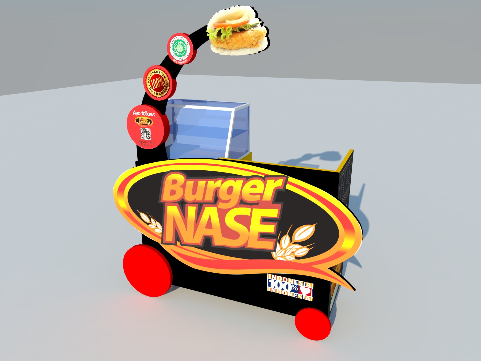 burger nase