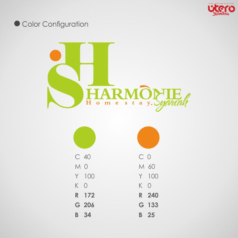 desain logo harmonie syariah