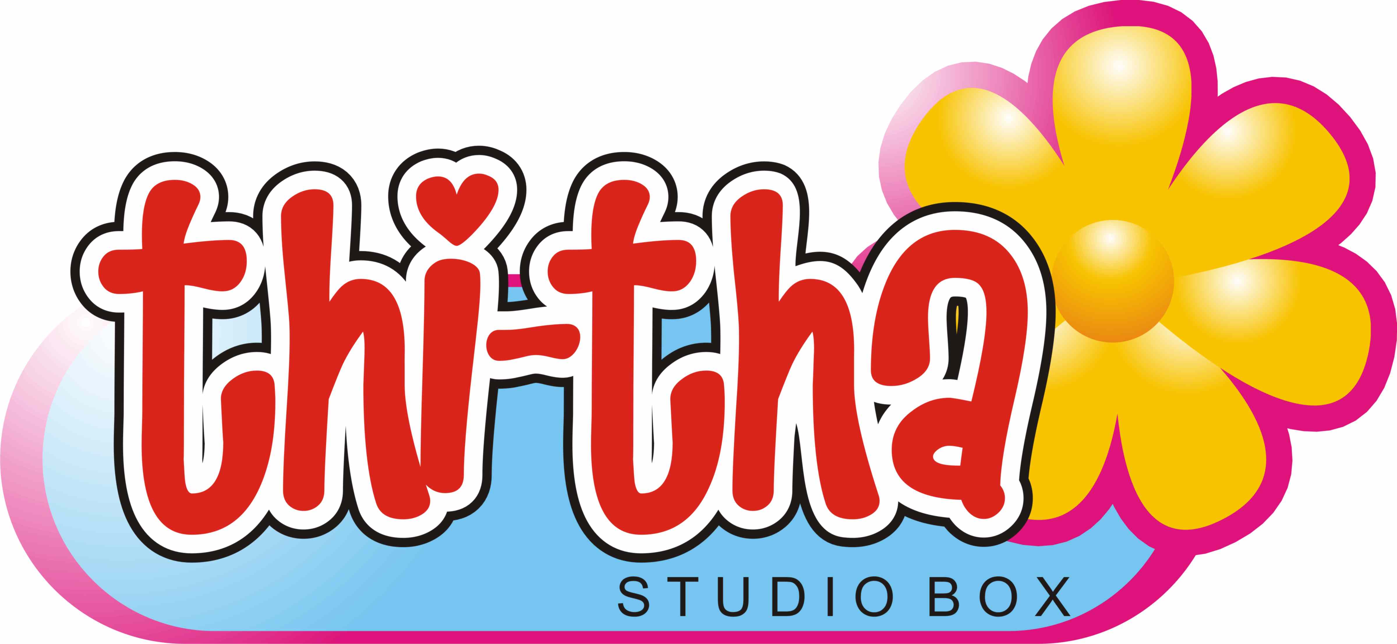 desain logo thitha studio box