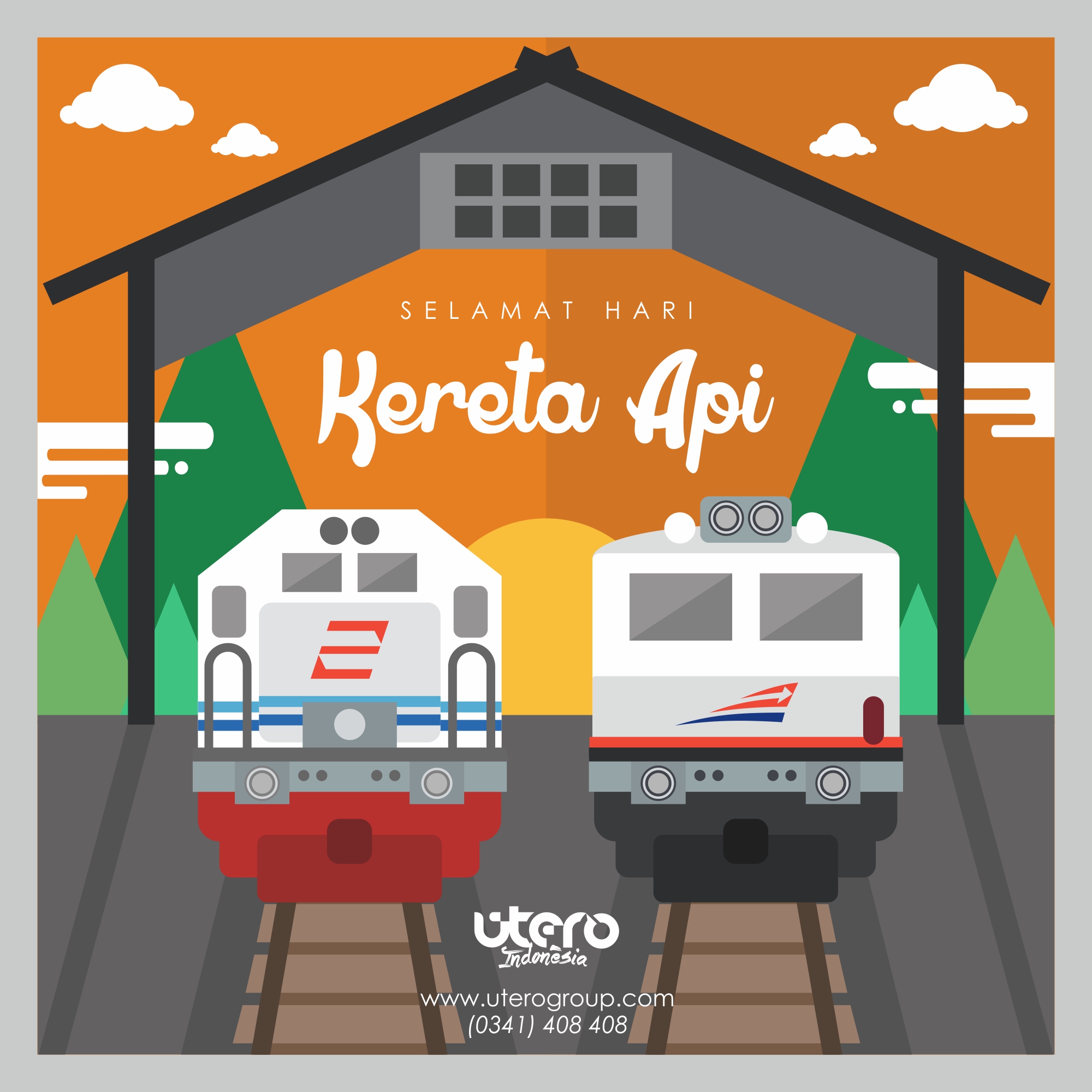 hari kereta api tut tut