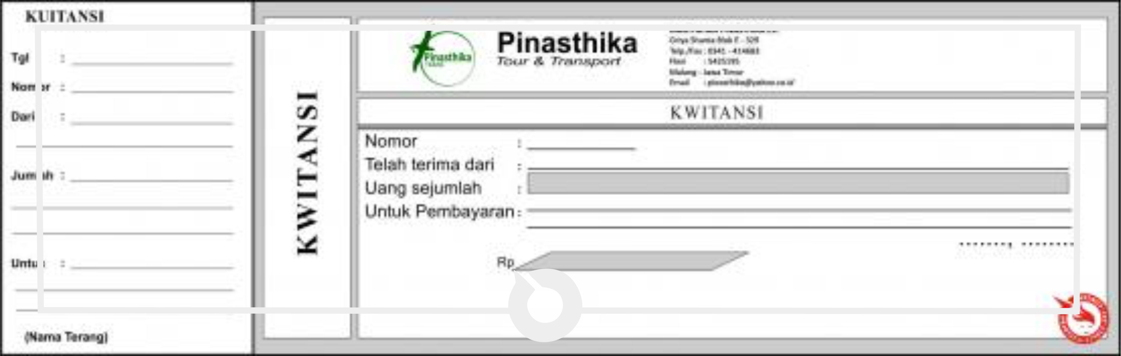 kwitansi pinasthika