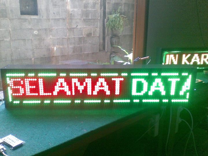led running / moving (gren red)