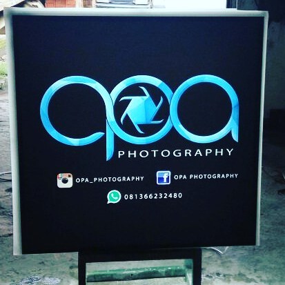 Neon Box Backlite Opa Photography