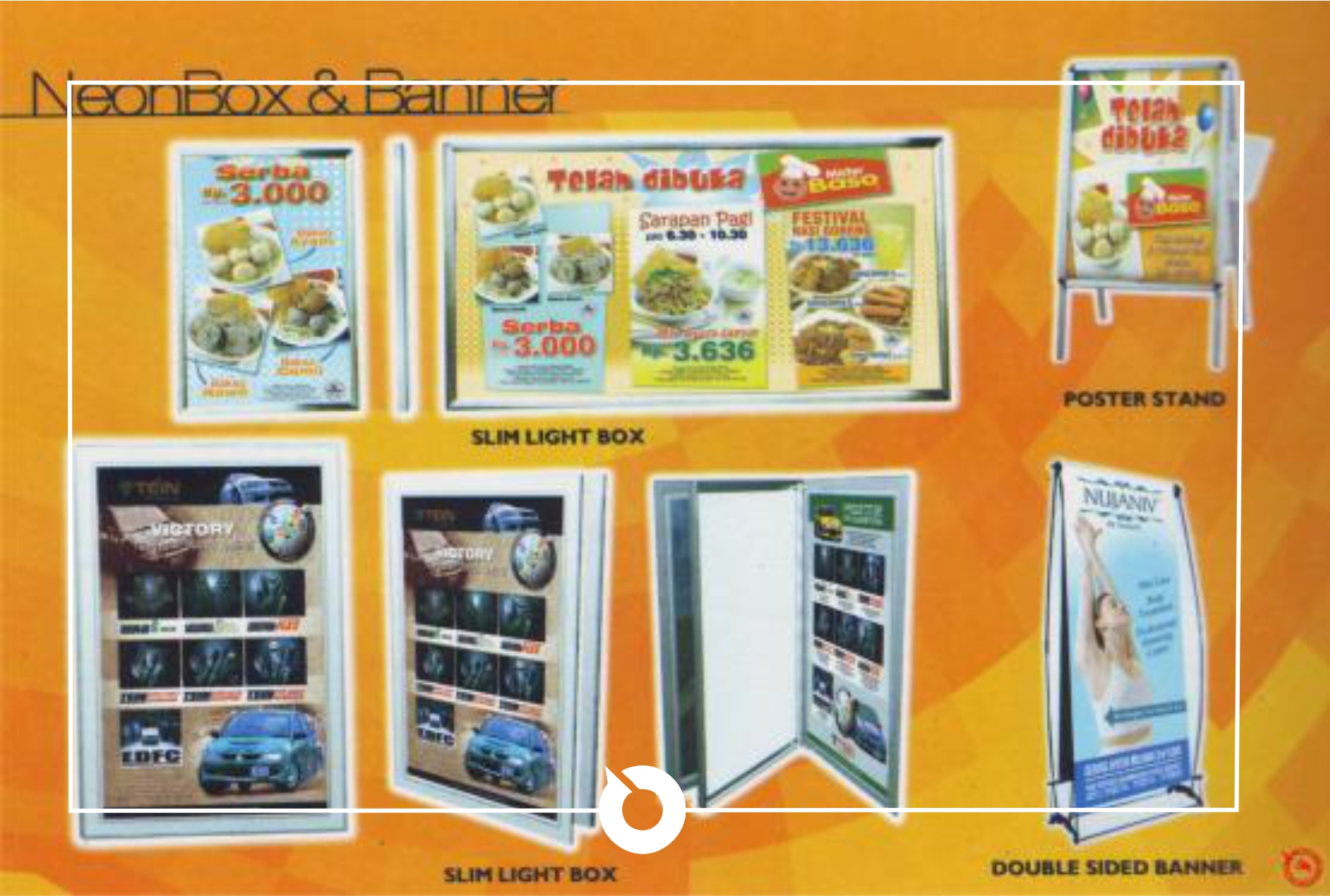 neon box dan banner