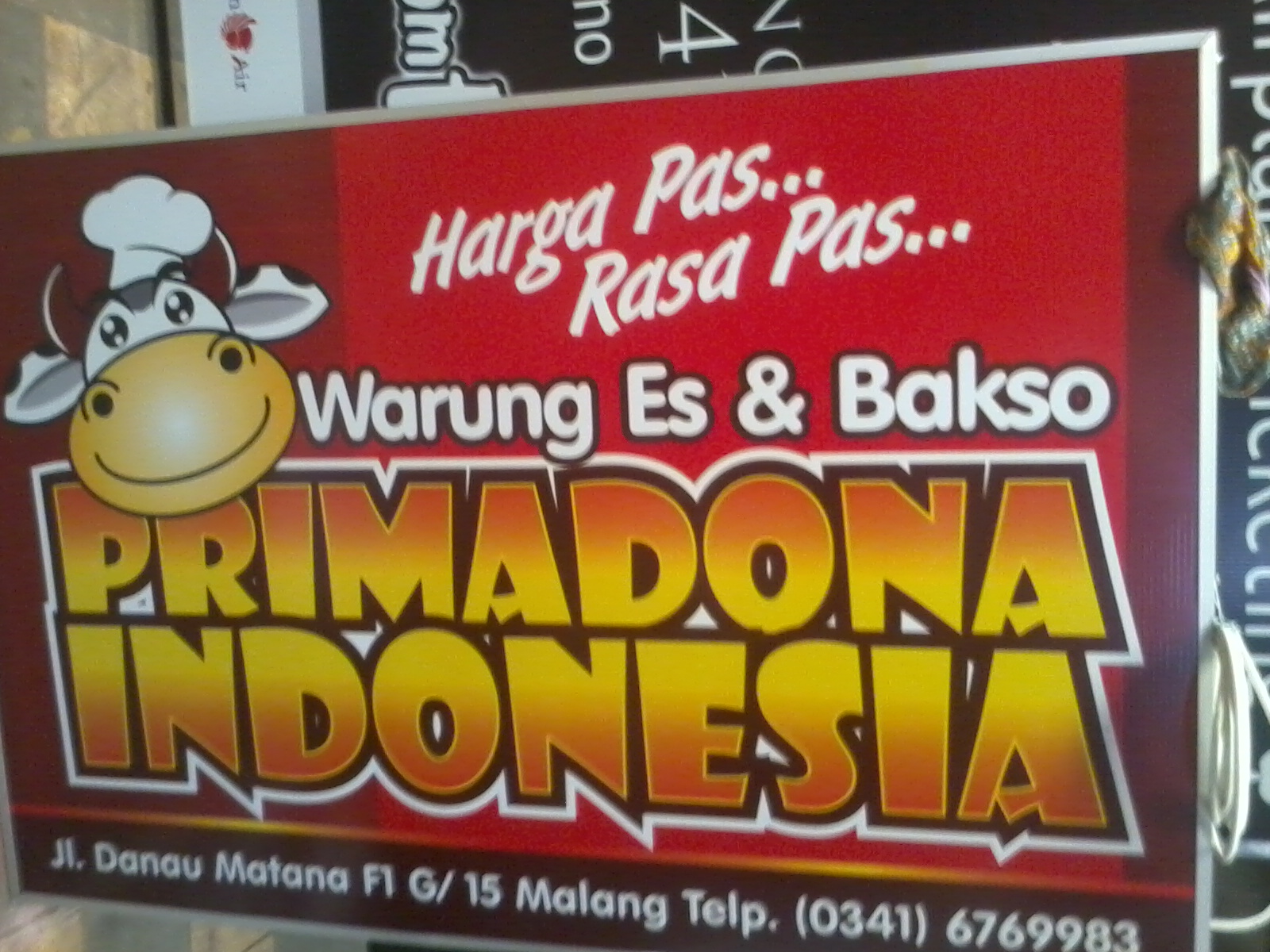 neon box warung bakso