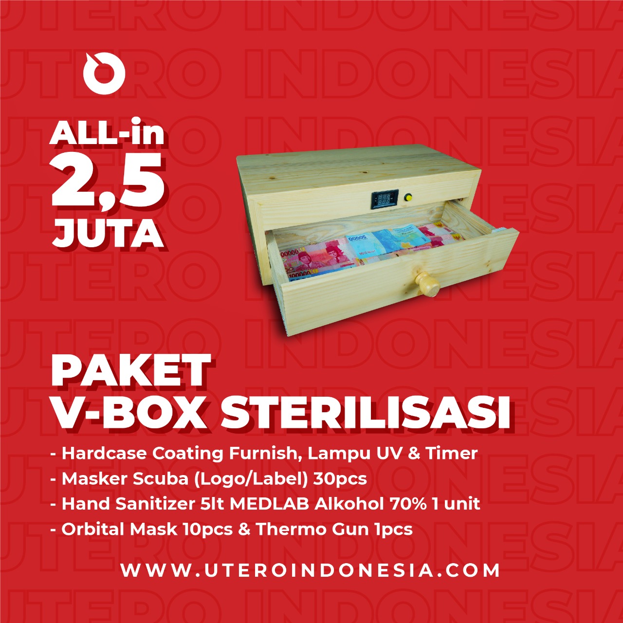 PAKET V-BOX STERILISASI