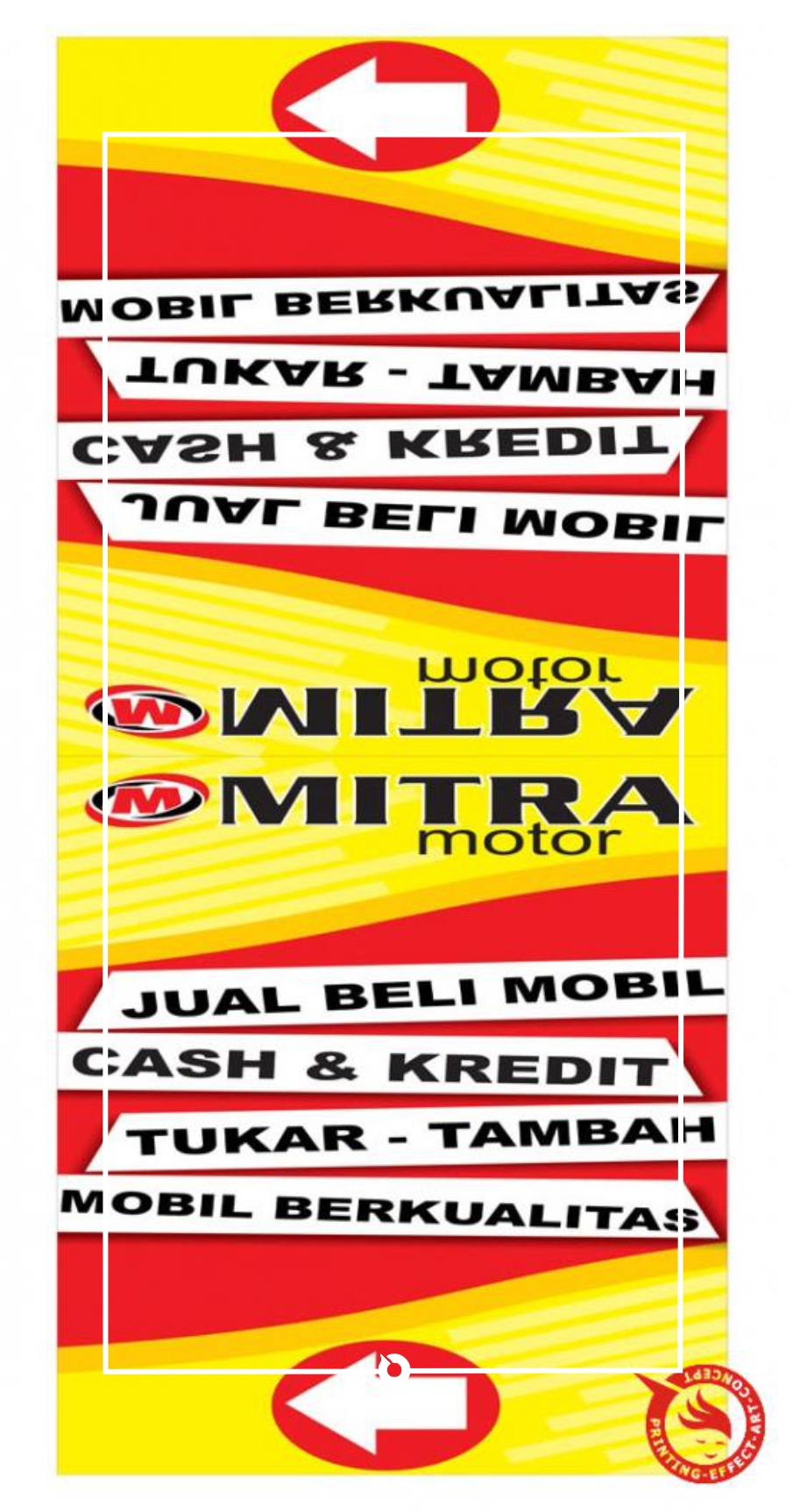 papan nama mitra motor