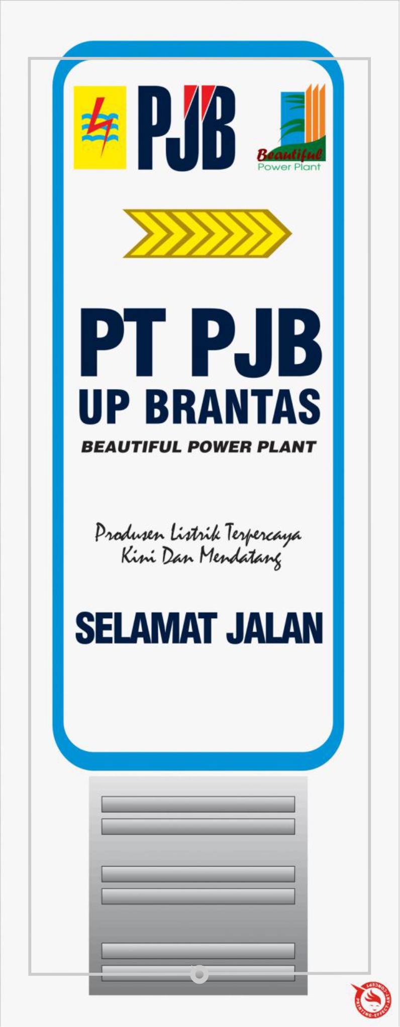 Papan nama pt pjb 2