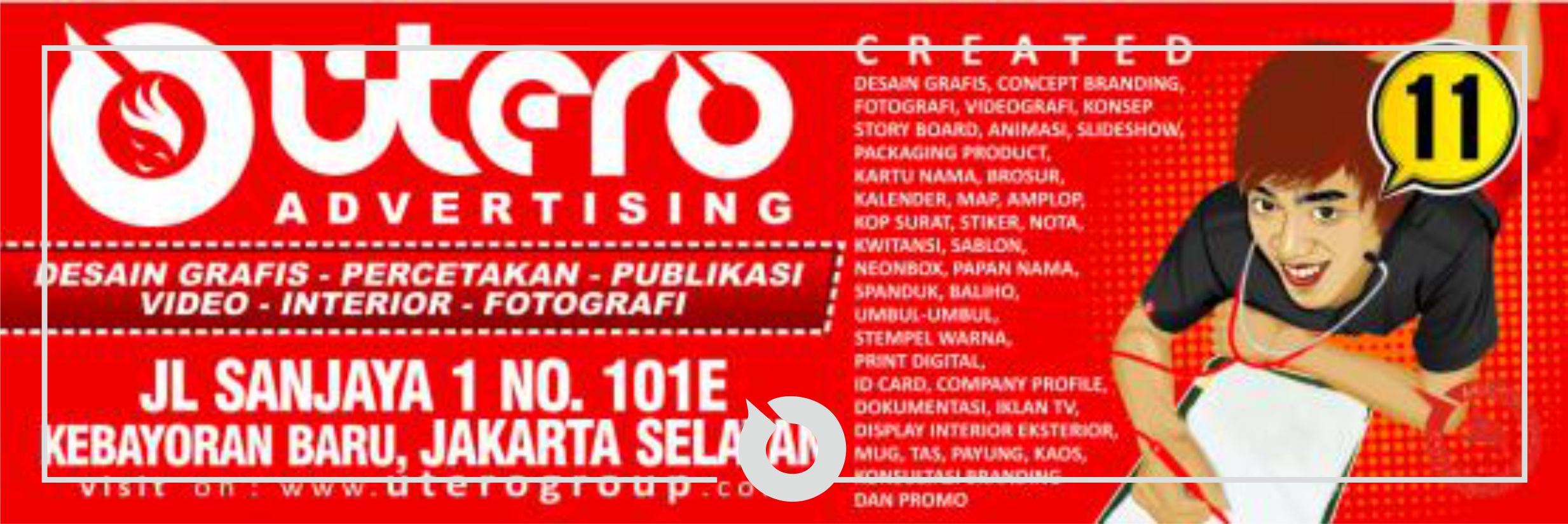 papan nama utero advertising
