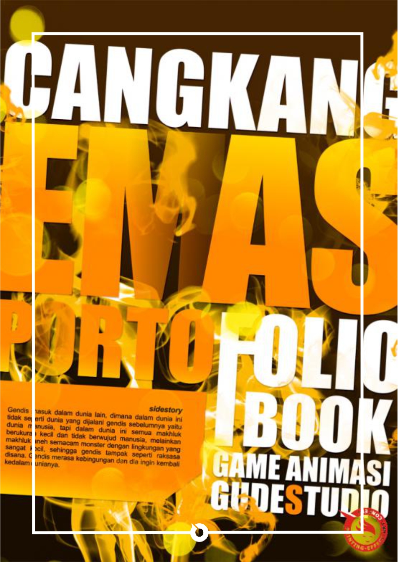 poster cangkang emas