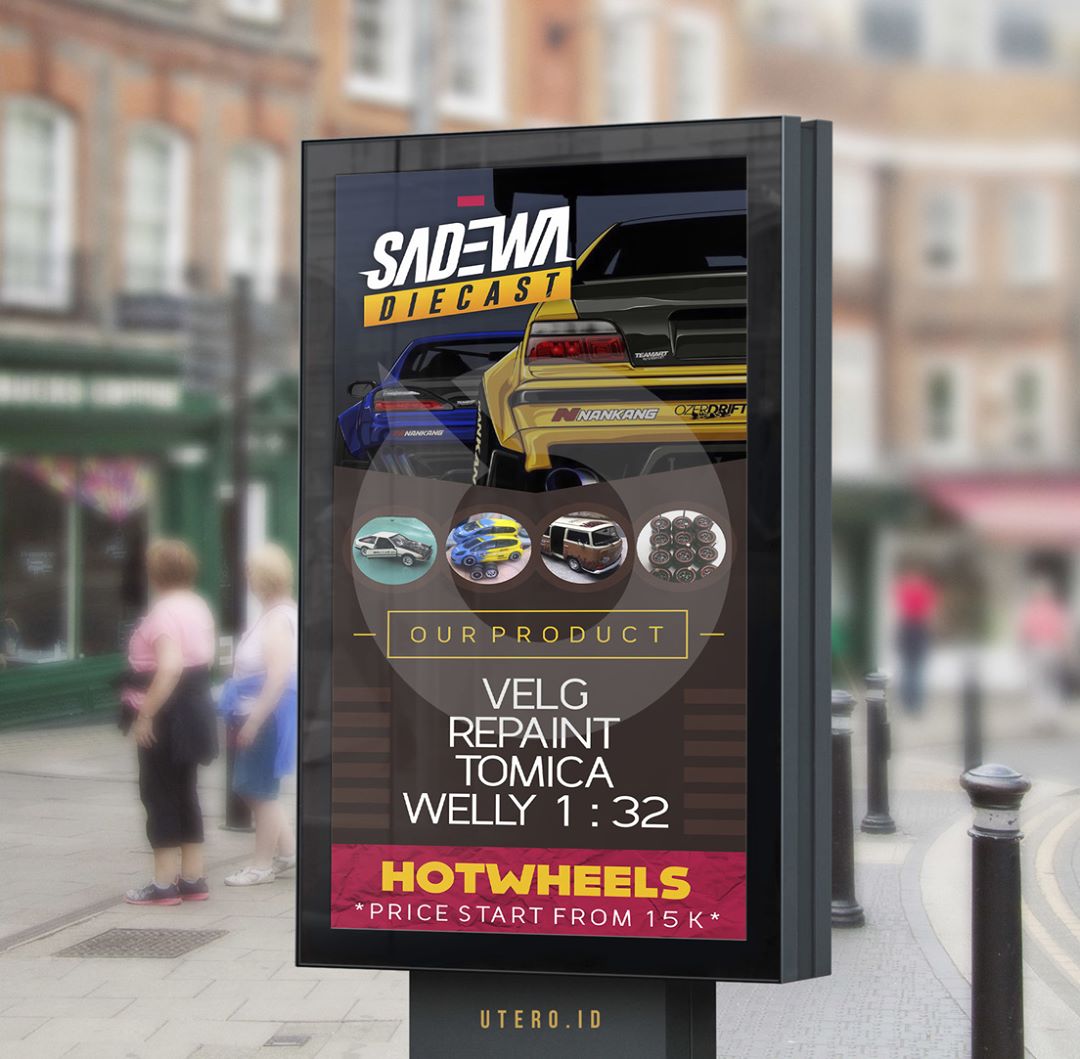 Poster Sadewa Diecast
