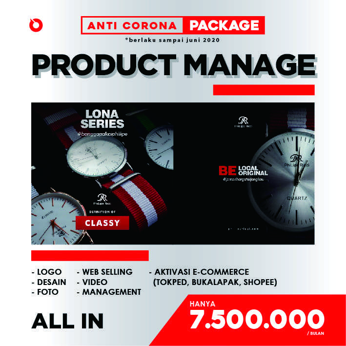 PROMO ANTI-CORONA - PRODUK MANAJEMEN