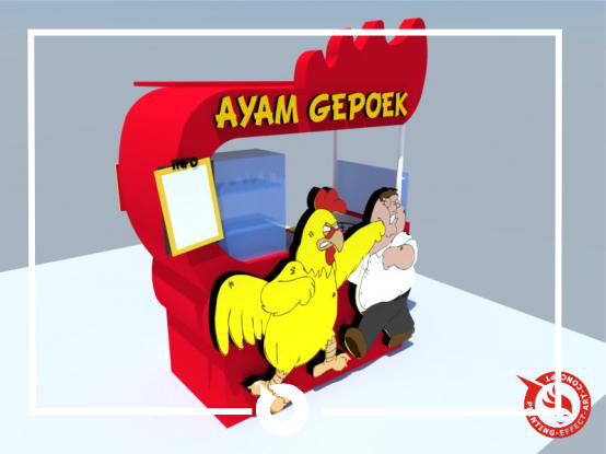 Rombong ayam gepoek