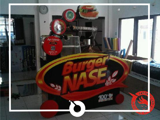 Rombong burger nase