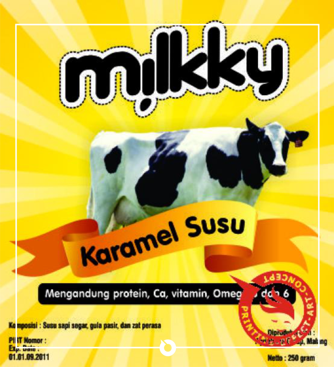 spanduk milk