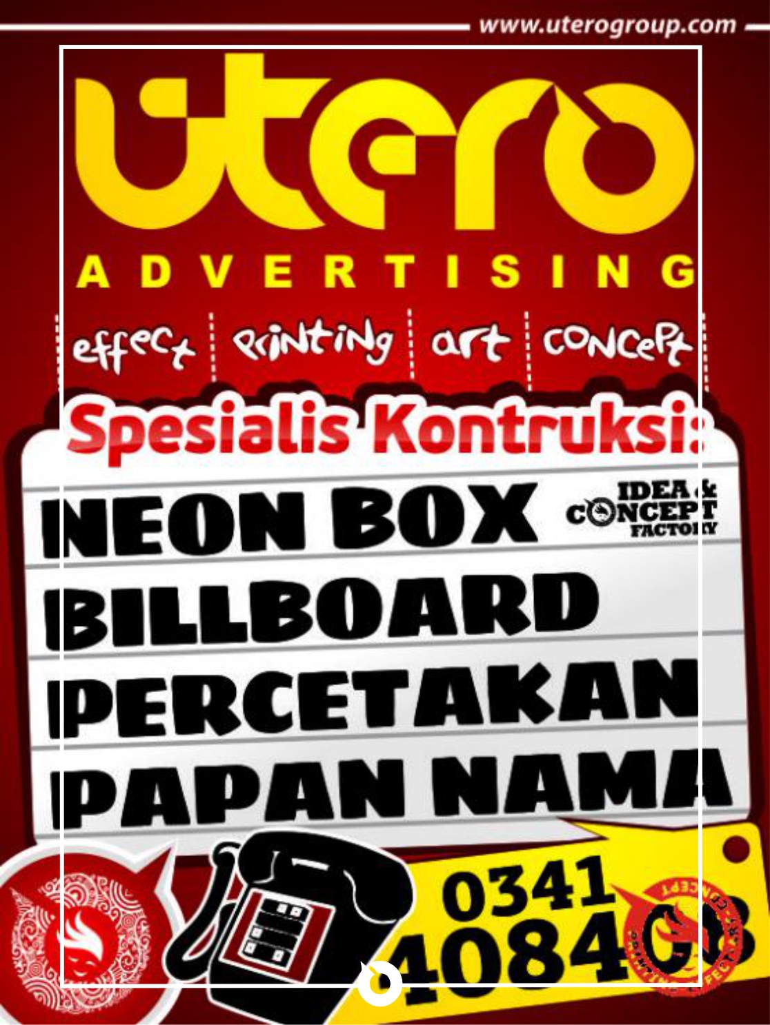 spanduk promo utero