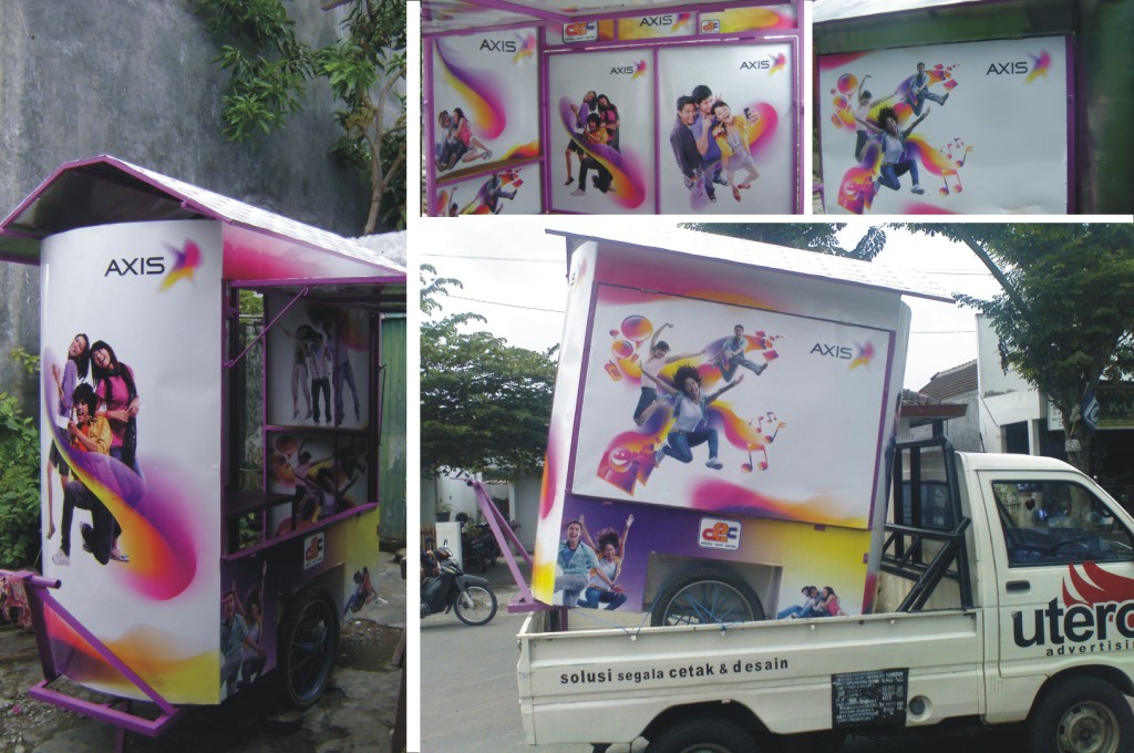 stiker rombong paket