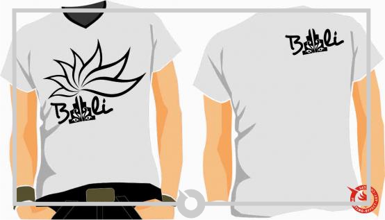 t-shirt white bali