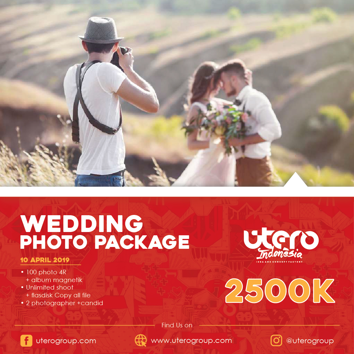 Wedding Photo Package